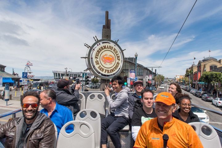 City & Wine: Hop On Hop Off San Francisco Tour & Half Day Wine Tour